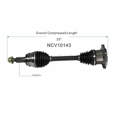 GSP Front CV Joint CV Axle For Cadillac Escalade 2013 2010 2009 2008 2007