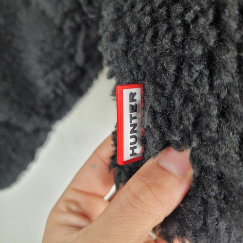 Hunter Womens Small Wanderer Sherpa Black Jacket Highly Insulated - Picture 9 of 13