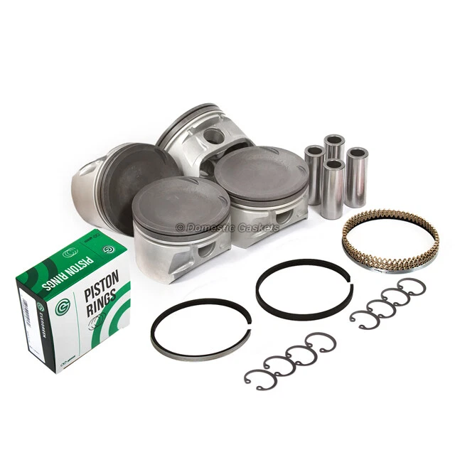 Pistons Bearings Rings Fit 00-06 Nissan Sentra 1.8L DOHC QG18DE - Image 3 of 4