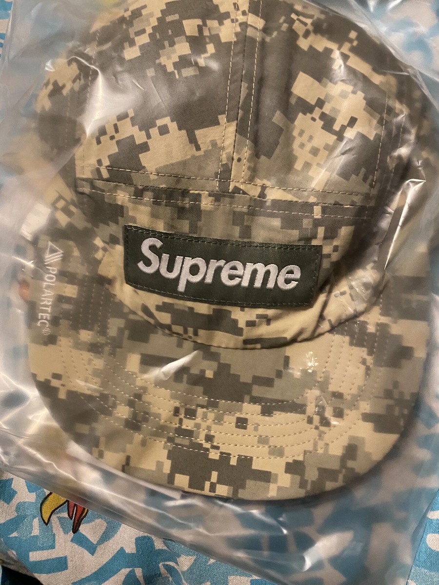 Supreme Polartec Shearling Reversible Camp Cap Digi Camo New Box