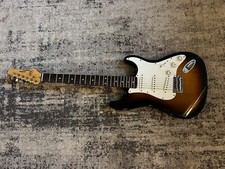 Sx Custom Handmade Vintage Series Electric Guitar Full Size Sunburst 2 Way Truss