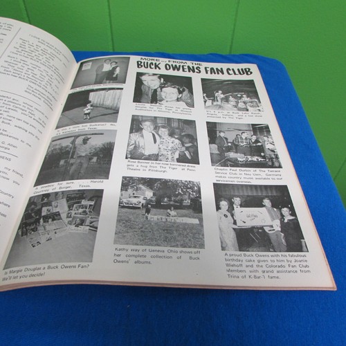 Buck Owens 1967 Official Fan Club Yearbook The Tiger Country Music Hee Haw - Picture 15 of 17