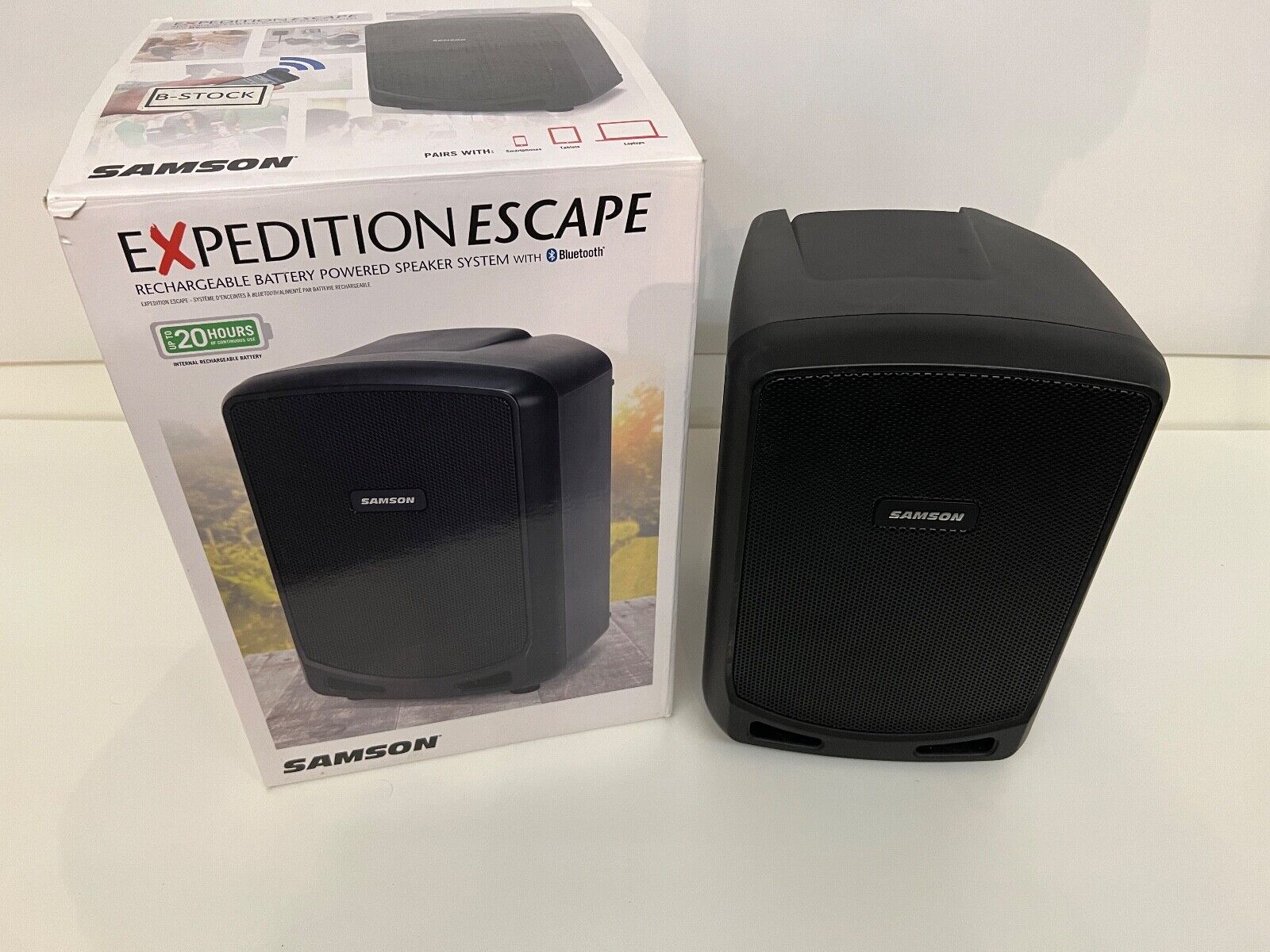 Samson Expedition Escape+ 6 Portable PA Rechargeable Speaker w