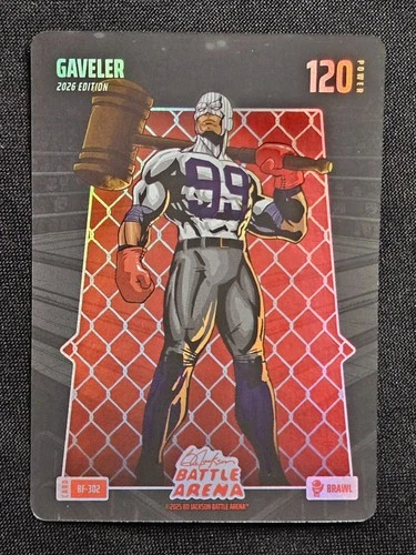 2026 Bo Jackson Battle Arena Gaveler, Aaron Judge Brawl Battlefoil