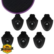 Andux 4pk Golf Hybrid Club Head Covers Long Neck Dial Tag