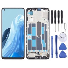 AMOLED Display LCD Screen Touch Digitizer Frame For OPPO Find X5 Lite CPH2371