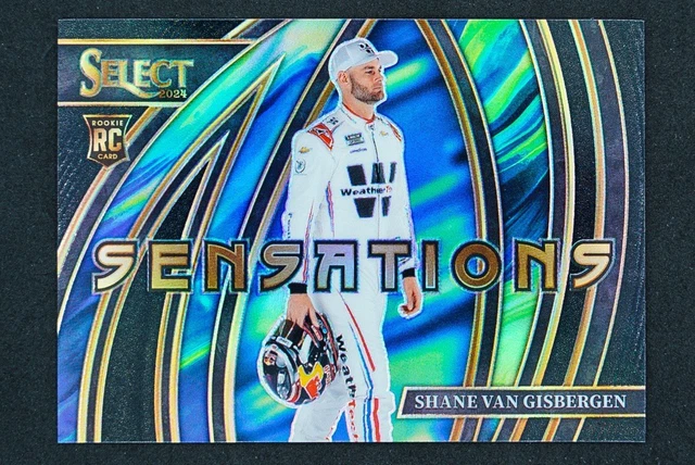2024 Panini Select 1/1 Black Sensations Shane Van Gisbergen #11 NASCAR ROOKIE RC