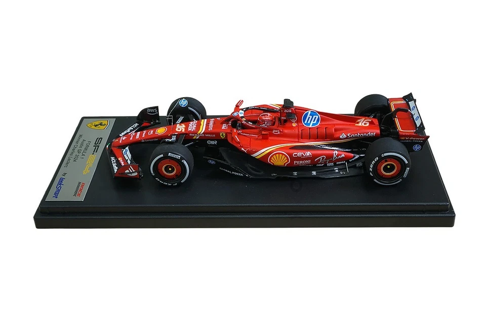 Looksmart 1:43 Charles Leclerc Ferrari SF-24 Vincitore Austin F1 2024 - Immagine 2 di 3