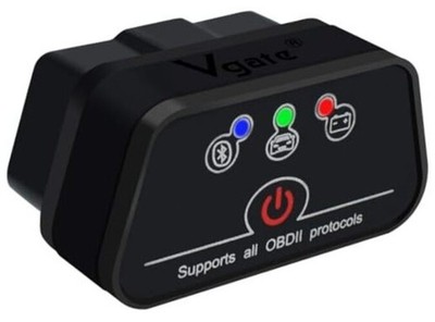 iCar2 OBD2 Bluetooth Adapter Diagnostic Scanner for iOS & iCar2 BLE4.0 Black