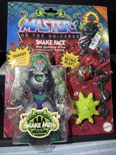 Masters of the Universe Origins Deluxe Collection Snake Face Action Figure NEW