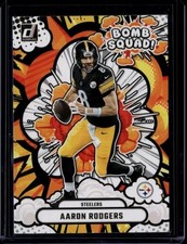 2025 Panini Donruss Aaron Rodgers #BS-ARS Bomb Squad Steelers B