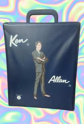 Ken & Allan Vintage Wardrobe Case Made in France Euro Exclusive Complete RARITY