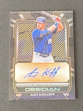 Alex Kirilloff  2021 Obsidian Orange FOTL  Auto #ed22/60