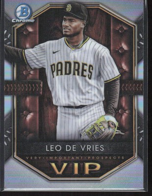 2025 Bowman #VIP-14 Leo De Vries Very Important Prospects San Diego Padres