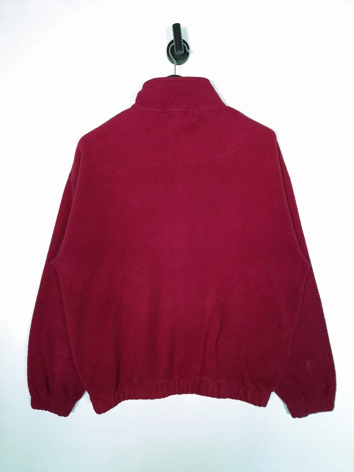 Chaqueta polar Karrimor años 90 talla mediana para hombre roja cremallera completa exterior senderismo vintage Foto 2 de 4