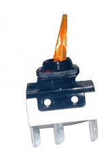 30-894, Philmore SPST ON-OFF Amber 12V Lighted Paddle Toggle Switch 16A@12V DC