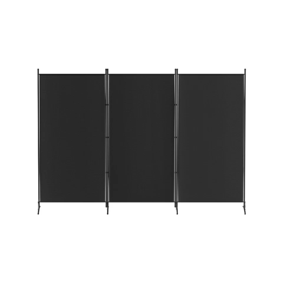 Artiss 3 Panel Room Divider Screen 260x180cm Fabric Black - image 4 of 4