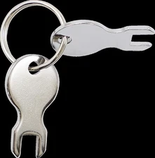 Drag Specialties 19224KH3 Keys for Chrome Teardrop Toolbox