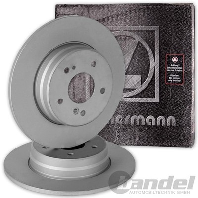 2x ZIMMERMANN BREMSSCHEIBEN 345mm BELÜFTET HINTEN passend für BMW 5 6 7