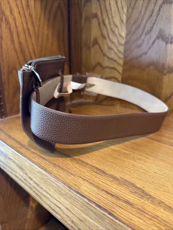 VINCE CAMUTO Bolso Cintura Cuero Sintético Marrón Talla M Foto 4 de 4