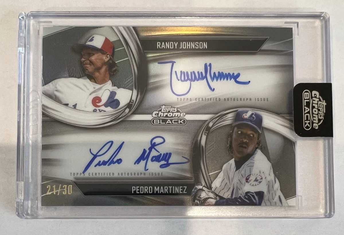Topps Pedro Martinez Baseball Autographed Sports Trading Cards 