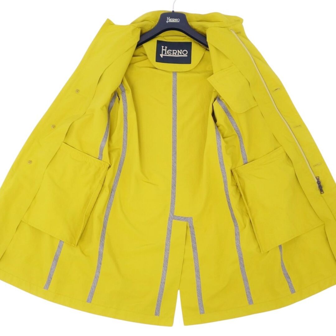 Herno Coat Packable Zip Up Solid Outerwear Mens 4… - image 5