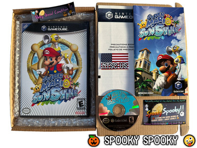 Super Mario Sunshine Nintendo Gamecube - NTSC-U/C USA sehr guter Zustand CIB - Tracked