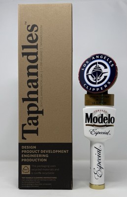 Modelo Especial Cerveza L.A. Clippers 10.75 Tap Handle - NIB