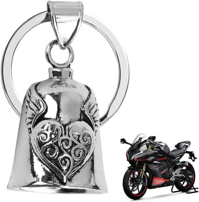 Biker Bell Motorrad Glöckchen Guardian Bell Edelstahl Motorrad Glocke Glücksbrin