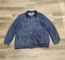 Vintage Mens Large Size 46 Blue Bell Wrangler Denim Jacket 1960's EUC Blanket