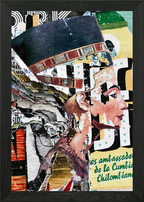 FOREVER QUEEN Gerahmtes Wandbild Poster Leinwanddruck Bild