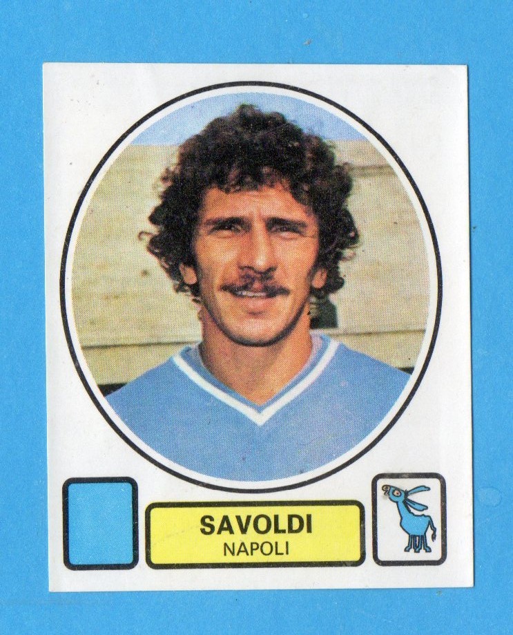 Autocollant Panini Calciatori 1977-78 - Napoli 11 Scudetto - Édition Kiosque Rare - Neuf