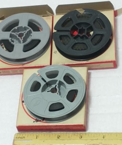 LOT "B" 3pk 8mm WHIMSEYLAND CARTOON 3"reels VG+LAUREL&H,FELIX,CARTOON Origina Bx - Picture 7 of 7