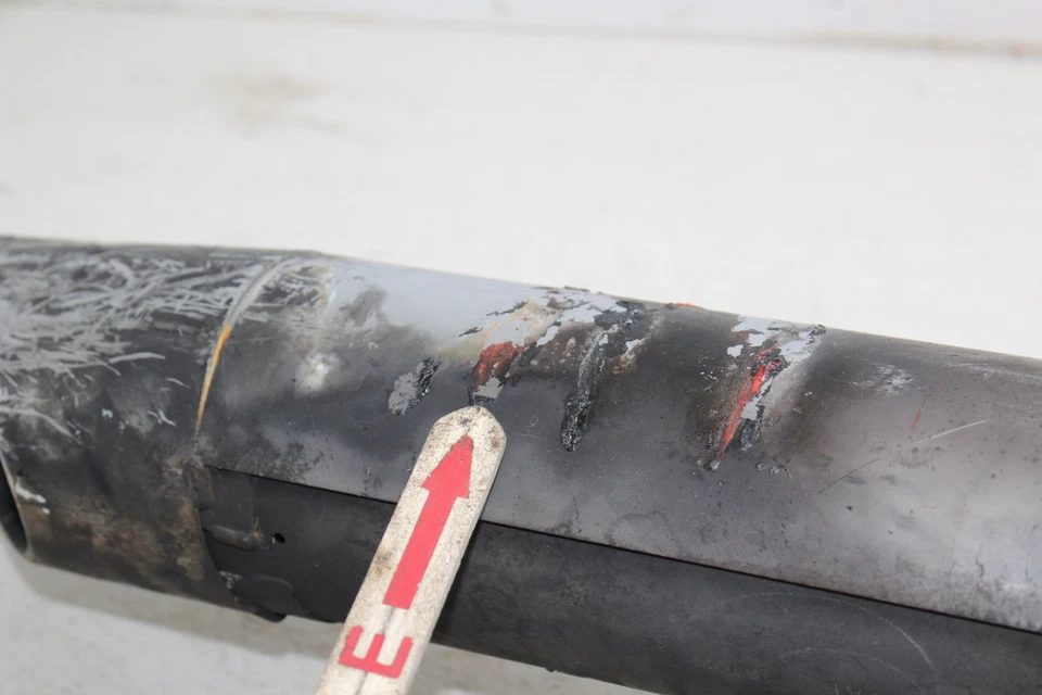 03-08 SISTEMA DE ESCAPE COMPLETO HONDA VTX1300S SILENCIADOR TUBO Foto 3 de 4