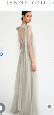 JENNY YOO COLLECTION ''ANNABELLE'' Convertible Tulle Cocktail Bridesmaid Gown NWT!
