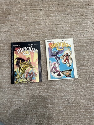 Imagine Issue 3 And 4 Comic From 1978