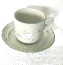International China MARMALADE Stoneware Coffee Mug Cup and Saucer Japan 1994 kit