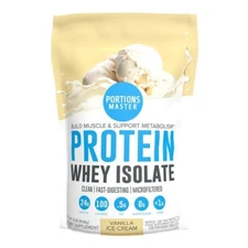 Portions Master | Cross-Flow Microfiltration Whey Isolate Protein