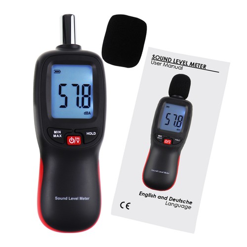 Sound Level Tester Noise Volume Monitoring Instrument 30~130dBA Handheld Device - Picture 3 of 12