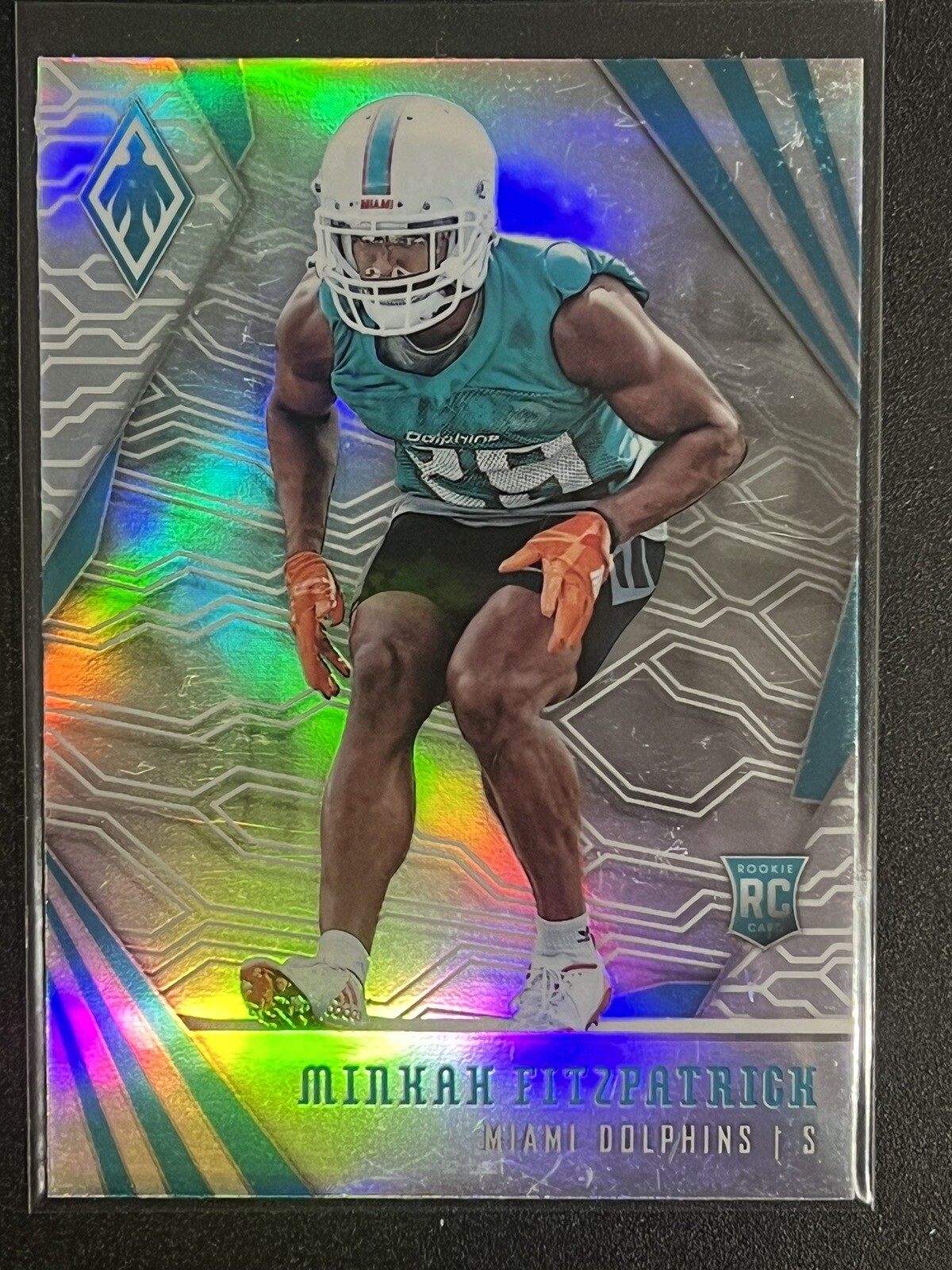 2018 Phoenix Minkah Fitzpatrick Silver Rookie RC #143 Dolphins Steelers