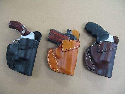 AZULA Leather 1 Slot OWB Belt Concealment Gun Holster CCW For....Choose Gun 3
