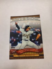 2010 Topps History of the World Series #HWS17 Dennis Eckersley (PWE)(02)