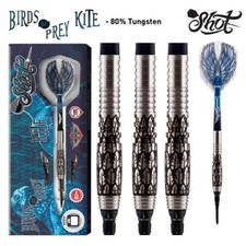 SHOT BIRDS OF PREY KITE SOFT TIP DART BPKSF- 80 TUNGSTEN- Free Shipping