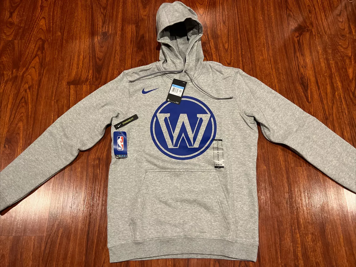 Men’s Nike Golden State Warriors City Edition Hoodie Sweatshirt Medium M  NBA New