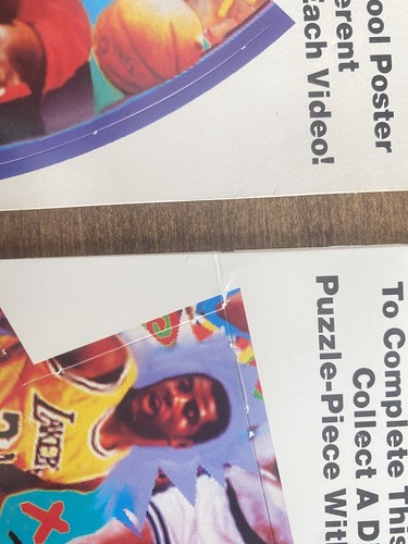 SSP 1991 Michael Jordan Playground & Magic Johnson VHS Puzzle Promo Lot RARE - Picture 10 of 10