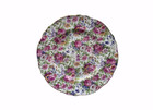 Royal Winton Grimwades Summertime Chintz 8" Salad Plate Scalloped England VTG