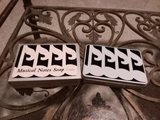 Vintage Musical Notes Soap Made In Hong Kong