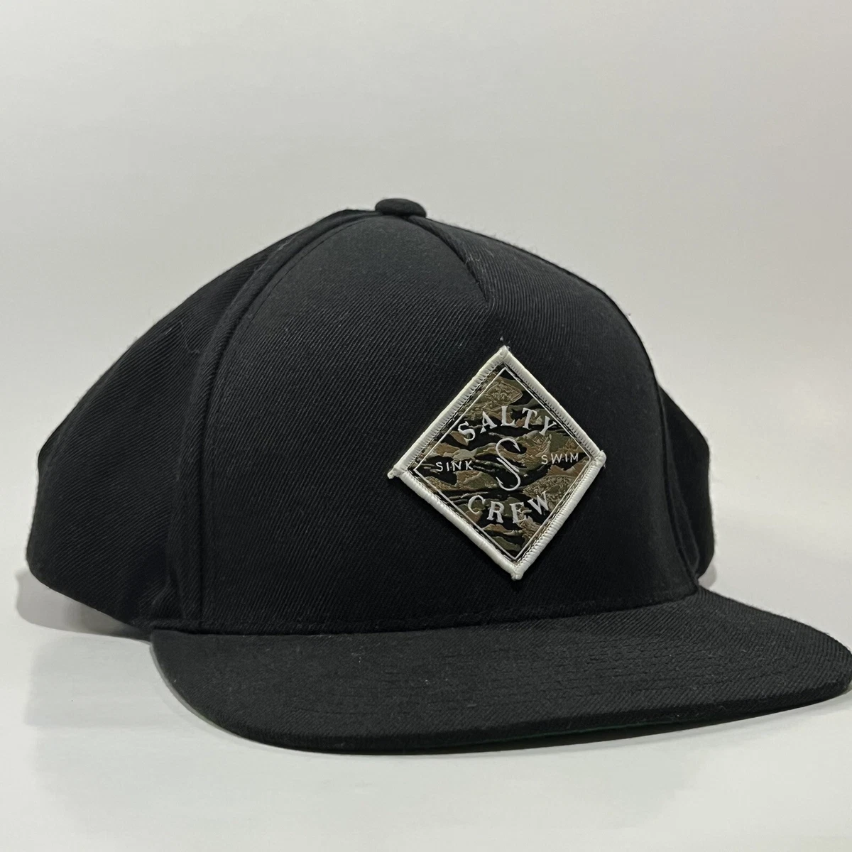 Salty Crew Cap Hat Sink or Swim Black