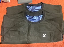 kewlioo for men Short Sleeves X-Large 2 Pack See Size Chart  For Fit  Open Box