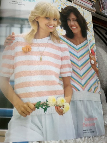 Brunswick Vintage Knitting Book 832 Cotton Coolers - Picture 6 of 9